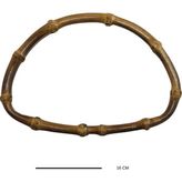 Marifet Dükkan 16 cm Bambu Çanta Sapı D Model / 2 Adet