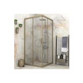 Marka BRONZ PROFİL ŞEFFAF CAM KARE DUŞAKABİN h:190