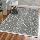 Markaev Kilim 8, Koyu Gri, 100X150