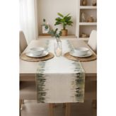 Markaev Pastel Orman Pamuklu Masa Runner 0042– 50X150 Cm