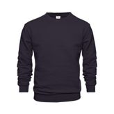 Markapia Siyah Erkek Bisiklet Yaka Sweatshirt