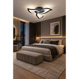 Markatech MS51005-3 Siyah 3'lü 3 Renk LED Plafonyer Avize