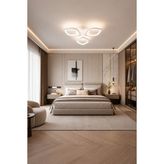 Markatech MS53005-3 Beyaz 3'lü 3 Renk LED Plafonyer Avize
