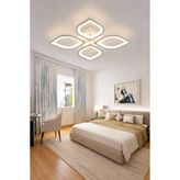 Markatech MS53005-4 Beyaz 4'lü 3 Renk LED Plafonyer Avize