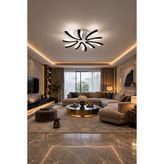 Markatech MS59005-5 Siyah 5'li 3 Renk LED Plafonyer Avize
