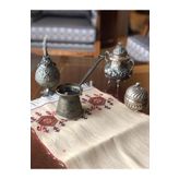 Markimo Home Bakır Tek Kişilik Desenli Cezve