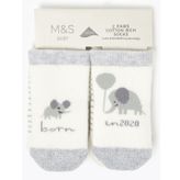 Marks & Spencer 2'li Desenli Çorap Seti