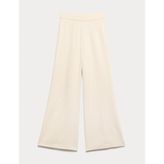 Marks & Spencer Geniş Paça Pantolon - Krem - -- - 46/SHT