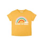 Marks & Spencer Lacivert Sloganlı Kısa Kollu Bayan T-Shirt