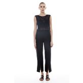 Marks & Spencer Siyah Bayan Keten Pantolon