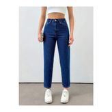 MARLİX Mom Fit Düz Paça Rahat Jean
