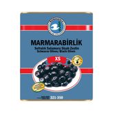 Marmara Birlik Xs Ekstra Yağlı Sele 321-350 10 Kg Teneke Siyah Zeytin