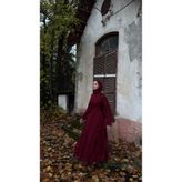 Marselline Bordo Masal Elbise