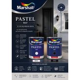 marshall pastel mat sentetik boya siyah 2,5 lt