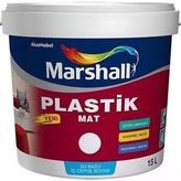 Marshall Plastik Mat Siyah 2,5 lt İç Cephe Boyası