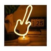 Marsilyan Neon Gitar Masa Lambası - Amber