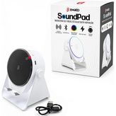 Marsilyan Soundpad 5ın1 - 5W - 2000MAH Temas Ile Ses Yükseltme - Telefon Stand - Usb-C Şarj Beyaz Indiksiyon Ses Yükseltici Bluetooth Hoparlör Speaker EKD-S11 (4887)