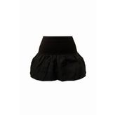 MART&MARCH Edith Siyah Balon Mini Etek