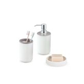 Martre Lautre 3'lü Banyo Seti - Soft Ekru