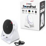Martshop Soundpad 5ın1 - 5W - 2000MAH Temas Ile Ses Yükseltme - Telefon Stand - Usb-C Şarj Beyaz Indiksiyon Ses Yükseltici Bluetooth Hoparlör Speaker EKD-S11