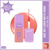 Maruderm Make Up Chic Hot Likit Mat Ruj Dusky Pink