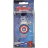 Marvel Captain America Led Işıklı Dijital Kol Saati Shield