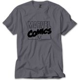 Marvel Comics Gri Tişört