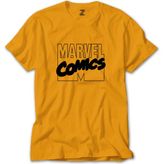 Marvel Comics Sarı Tişört - XS