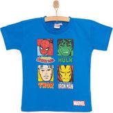 Marvel Erkek Tshirt Erkek Bebek - Mavi - 5 Yaş