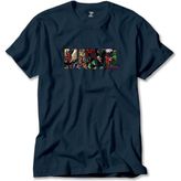 Marvel Heroes In Post 2 Lacivert Tişört Liyada