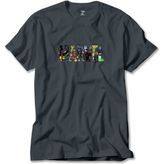 Marvel Heroes In Post Füme Tişört Liyada - 2XL