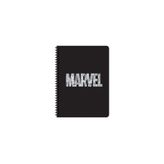 Marvel Seri 1 16.5x22.5 Kareli Defter - Siyah