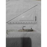 Marvell 11 cm 6gr Silikon Balık - Şeffaf Simli