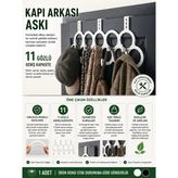 Marvielle Kapı Arkası 11’li Çok Amaçlı - Askılık