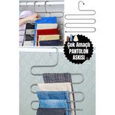 Marvielle Pantolon Organizasyon Sistemi Pantolon Kancası Pantolon Tutucu Raf Çelik - Askılık