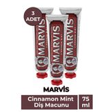 Marvis Cinnamon Mint 3x85 ml Diş Macunu