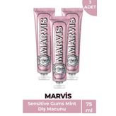 Marvis Sensitive Gums Mint 3x75 ml Diş Macunu