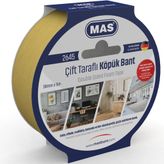 Mas 2645 38 mm x 5 m Çift Taraflı Köpük Bant