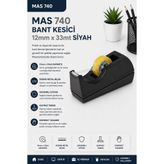 Mas 740 Force 33 mt Siyah Bant Makinesi