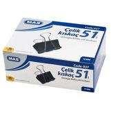 Mas 937 51 mm 12'li Kutu Omega Çelik Kıskaç