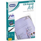 Mas A4 Pp Cilt Kapağı Beyaz 100 Adet