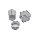 Mas Masaüstü Kalemlik 3'lü Set Silver 0505PERFORE