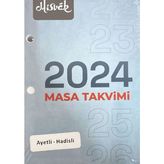 Masa Takvimi 2024 (Ayetli - Hadisli)
