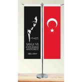 Masaüstü T Model Bayrak Direği