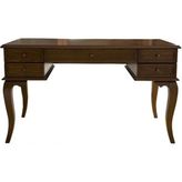 Masifart Orfe Ahsap Calisma Masası 140 cm Ceviz - 140 x 75 cm - Renkli