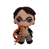 Maskot Atkılı Sihirbaz Bebek Amigurumi Organik Çanta Süsü Anahtarlık Oyuncak