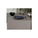 MASSARELLI Düz Keten Vizon Runner 40x140 cm