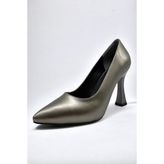 Massima 9532 Platin Stiletto Kadın Ayakkabı