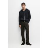 Massimo Dutti %100 pamuklu kapüşonlu triko hırka
