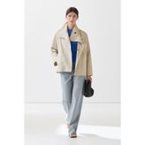 Massimo Dutti %100 pamuklu pelerin ceket